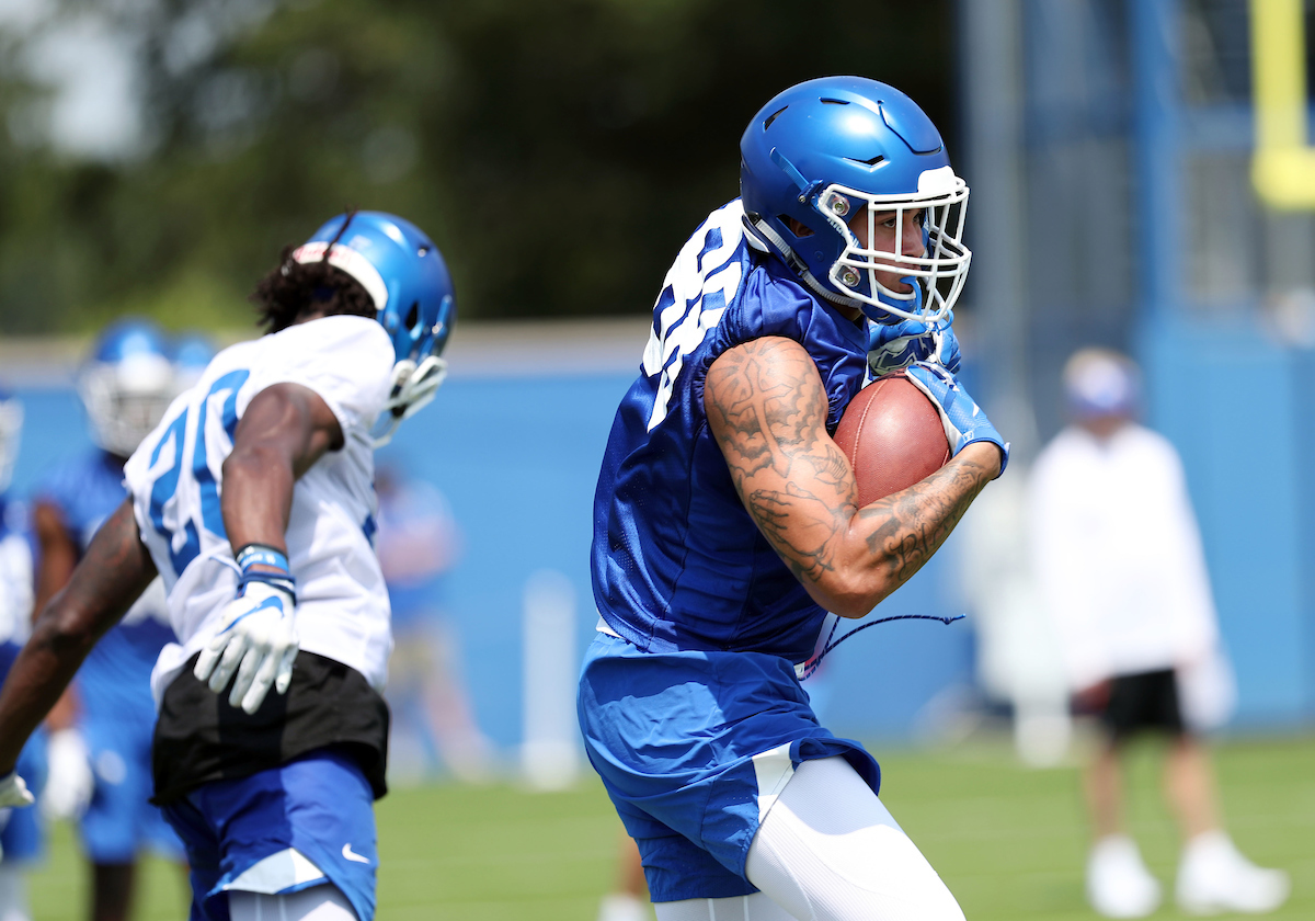 The Football Team Fan Day on Saturday, August 4,  2018. 

Photo by Britney Howard | UK Athletics