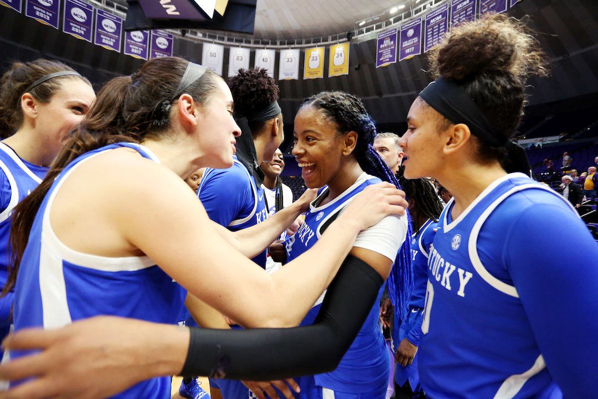 Keke McKinney
Kentucky Women's Basketball beat LSU 64-60. 

Photo by Britney Howard  | UK Athletics