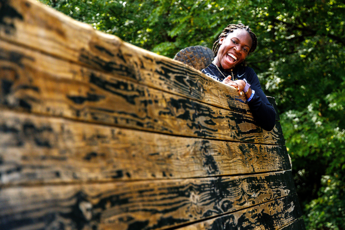 Rhyne Howard.

Kentucky Women’s Basketball team bonding trip to Fort Campbell.

Photo by Eddie Justice | UK Athletics