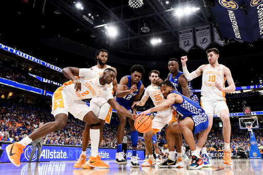 Keion Brooks Jr. Oscar Tshiebwe. Davion Mintz.

Kentucky loses to Tennessee 69-62.

Photos by Chet White | UK Athletics