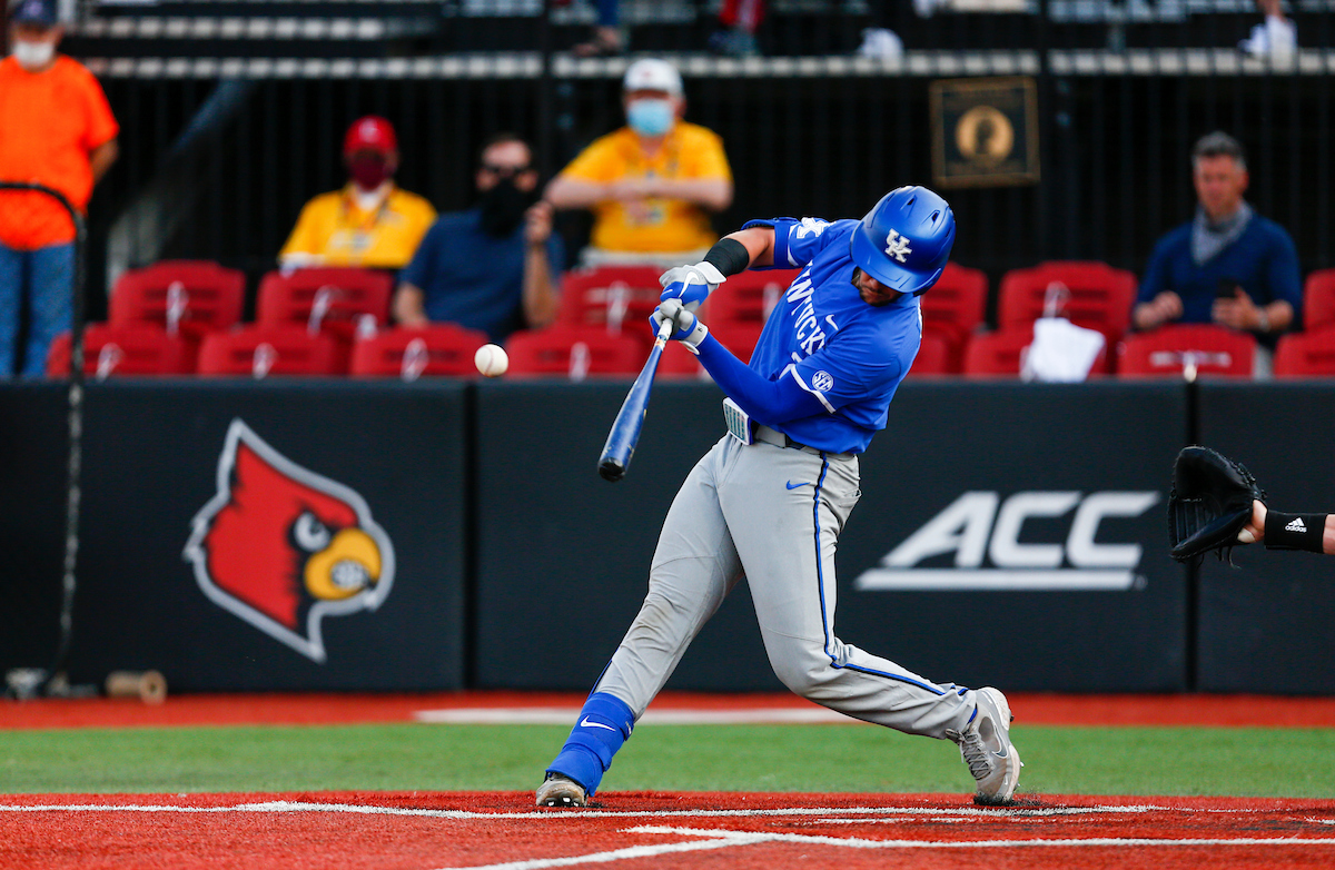 Coltyn Kessler. 

Kentucky beats Louisville, 11-7. 

Photo By Barry Westerman | UK Athletics
