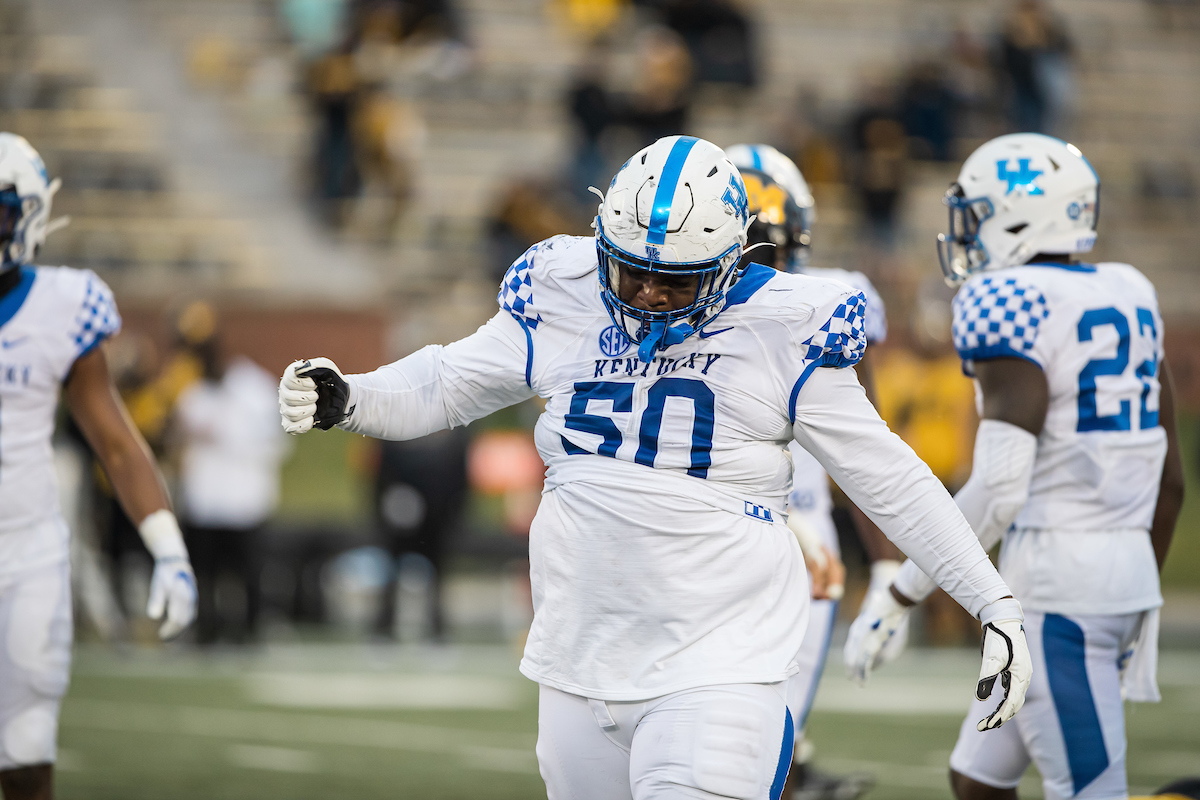 Marquan McCall

UK falls to Missouri 20-10

Photo By Jacob Noger | UK Football