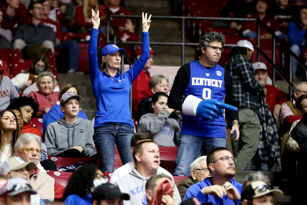 Fans.

Kentucky beat Alabama 66-55.

Photos by Chet White | UK Athletics