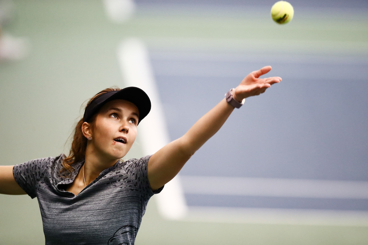 JUSTINA MIKULSKYTE.

The University of Kentucky women's tennis team host Marshall. 


Photo by Elliott Hess | UK Athletics