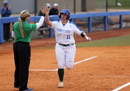 Abbey Cheek
The University of Kentucky softball team beat LSU 4-1 on Saturday, March 17, 2018 at John Cropp Stadium. 

Photo by Britney Howard | UK Athletics