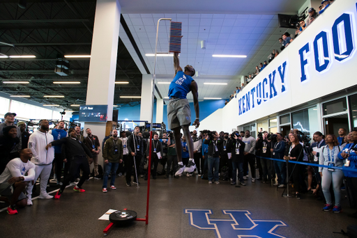 Chris Westry.

Pro Day for UK Football.

Photo by Jacob Noger | UK Athletics