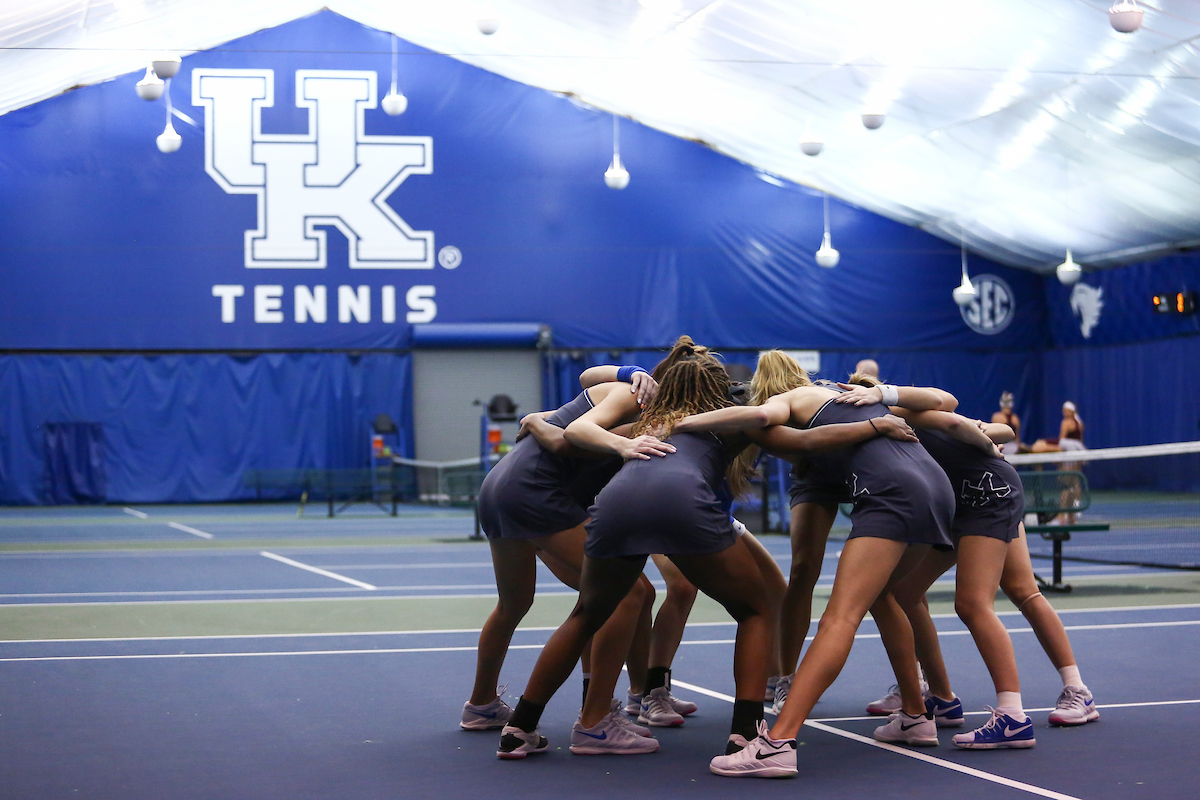 Team.

Kentucky beat Texas A&M 4-3.

Photo by Hannah Phillips | UK Athletics