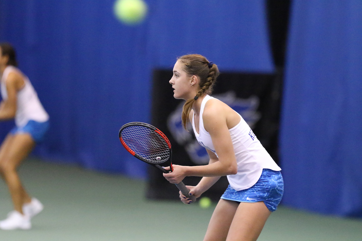 UK Women's Tennis in action against NC State on Saturday, January 27, 2018 at the Hilary J. Boone Tennis Center in Lexington, Ky.

Photos by Noah J. Richter | UK Athletics