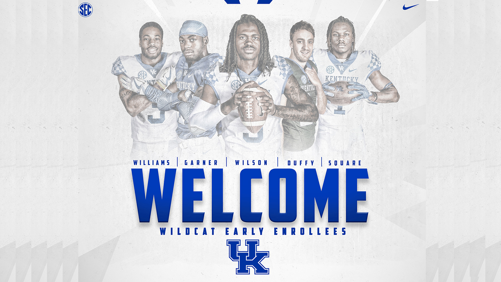 UK Football Announces Five Mid-Year Wildcats