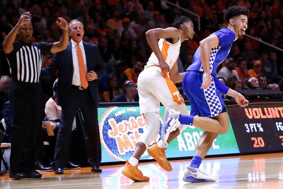 Johnny Juzang.

Kentucky beat Tennessee, 77-64.

Photo by Elliott Hess | UK Athletics