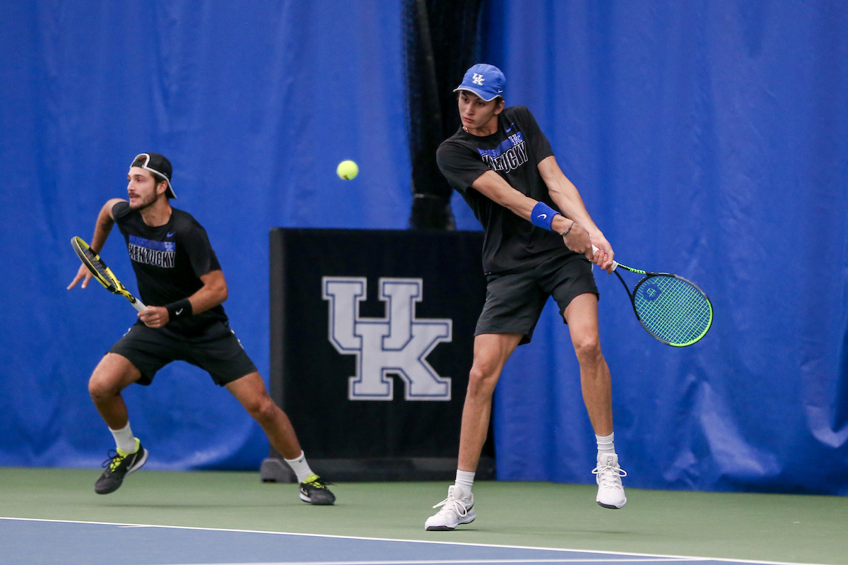 Alexandre Leblanc and Yasha Zemel.

Kentucky beats Arkansas 7 - 0.

Photo by Sarah Caputi | UK Athletics