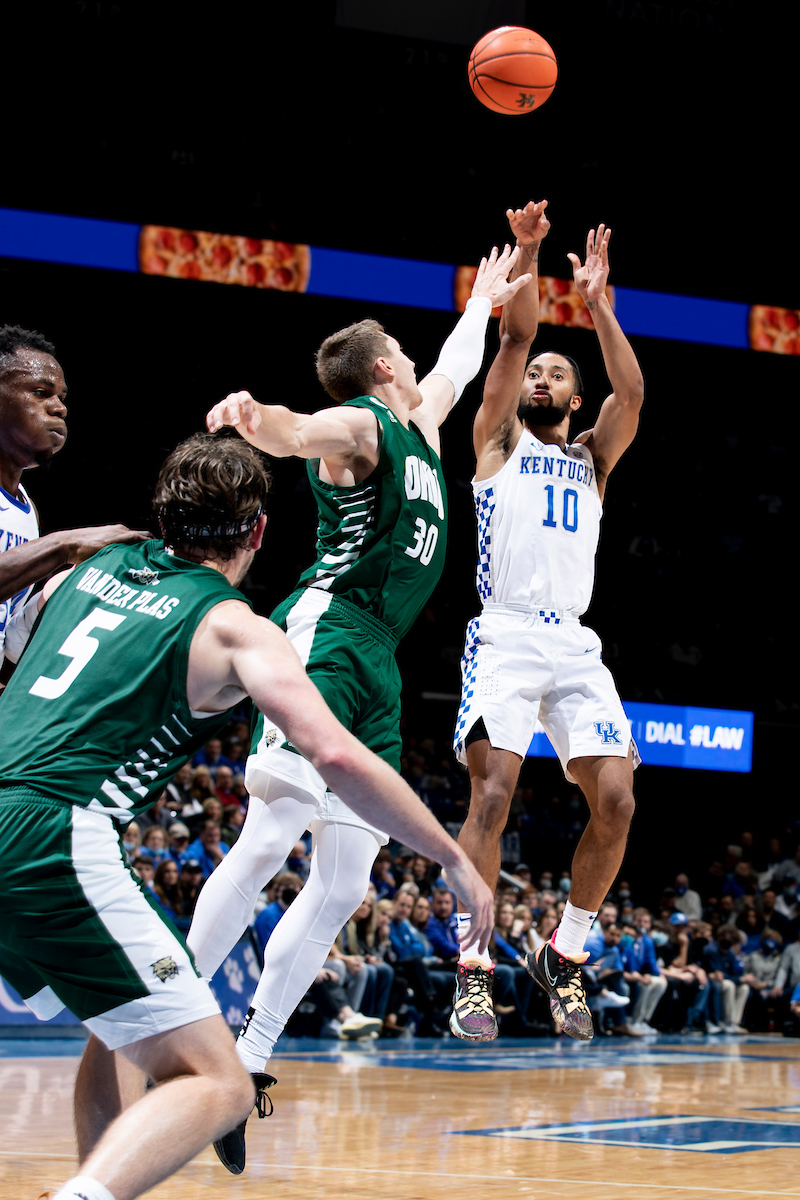 Davion Mintz.

Kentucky beat Ohio University 77-59.

Photos by Chet White | UK Athletics