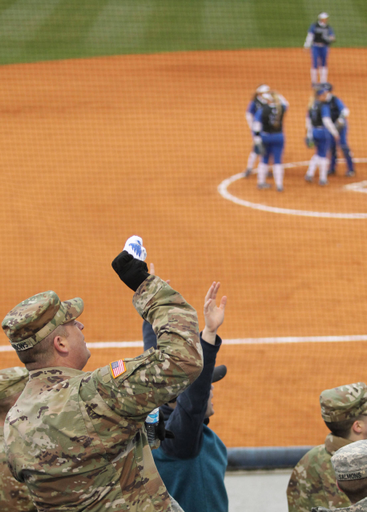 ROTC.

The University of Kentucky softball team beat Dayton 4-1 on Thursday, March 1st, 2018, at John Cropp Stadium in Lexington, Ky.

Photo by Quinn Foster I UK Athletics