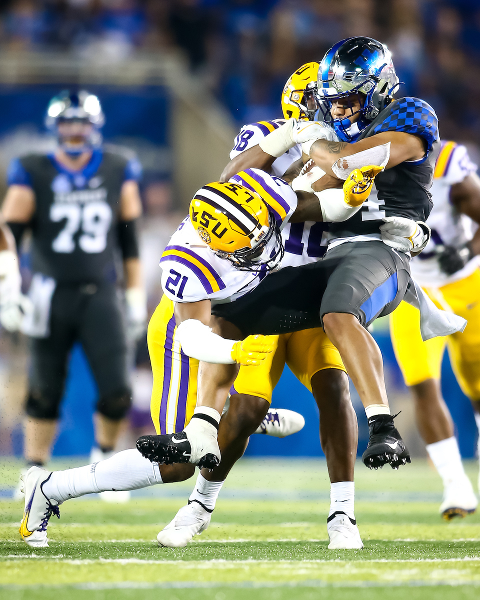 Chris Rodriguez. 

UK beat LSU 42-21.

Photo by Eddie Justice | UK Athletics