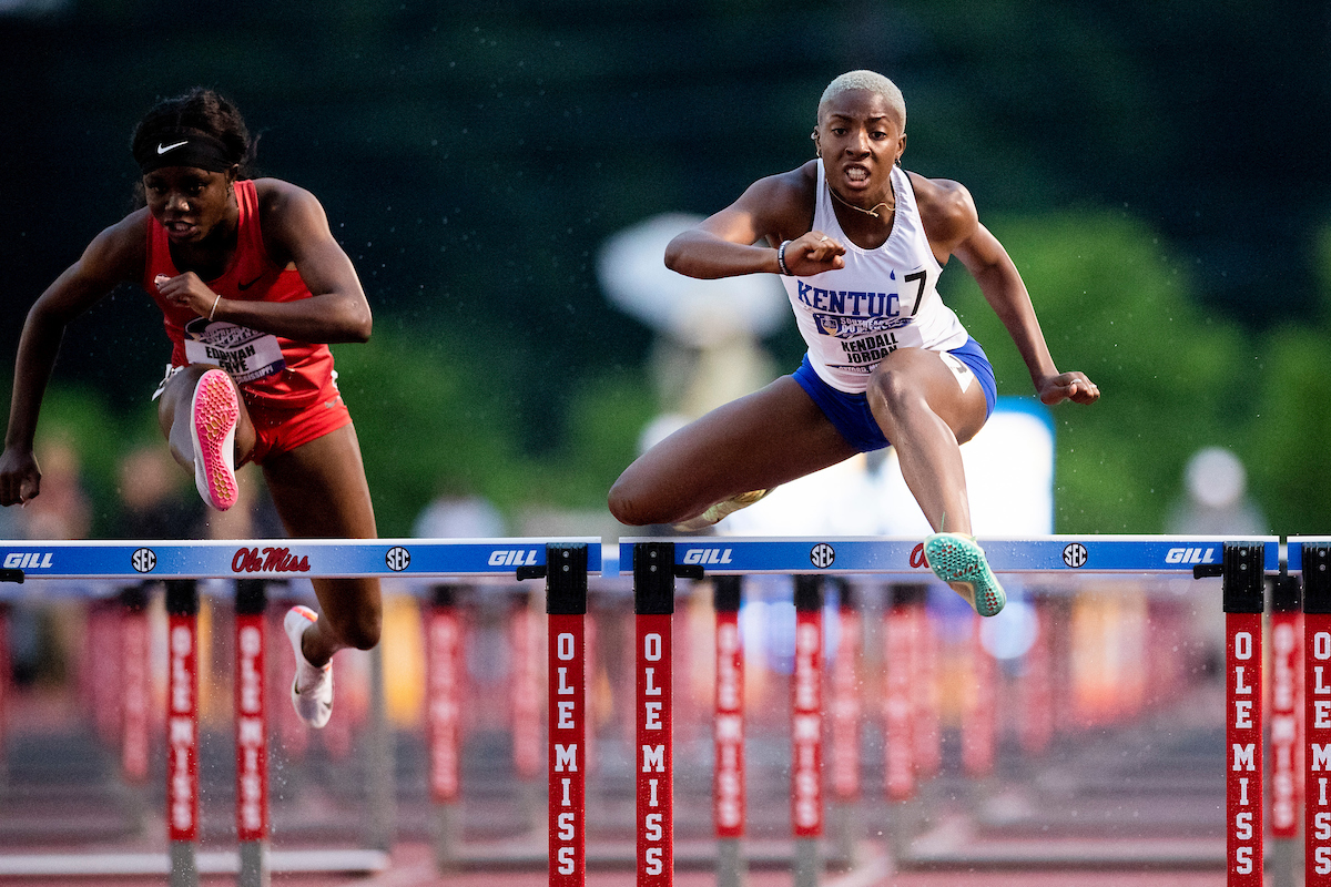 Kendall Jordan.

SEC Outdoor Track and Field Championships Day 2.

Photo by Elliott Hess | UK Athletics