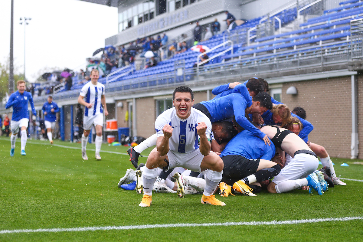 Leon Jones, Team.

Kentucky beats Old Dominion 2-1.

Photo by Grace Bradley | UK Athletics