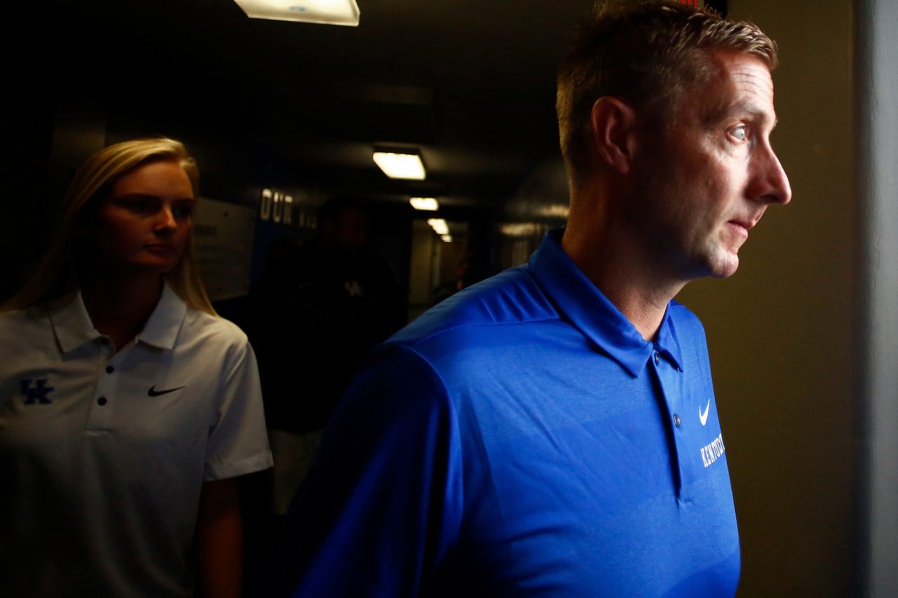 Ian Carry.

The University of Kentucky women's soccer team beat SIUE 2-1 in the Cats season openr on Friday, August 17, 2018, at The Bell in Lexington, Ky.

Photo by Chet White | UK Athletics