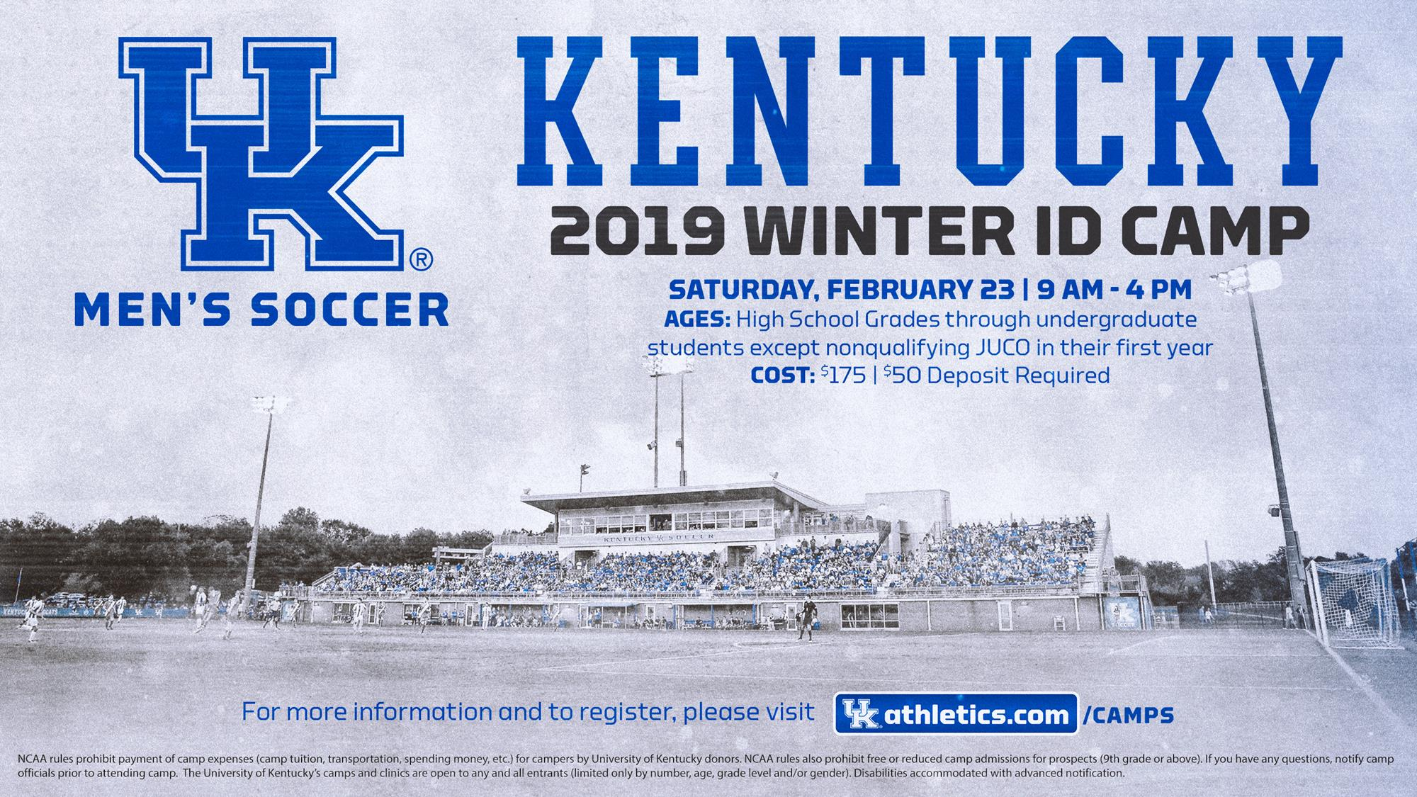 2019 Kentucky Men's Soccer Winter Elite ID Camp