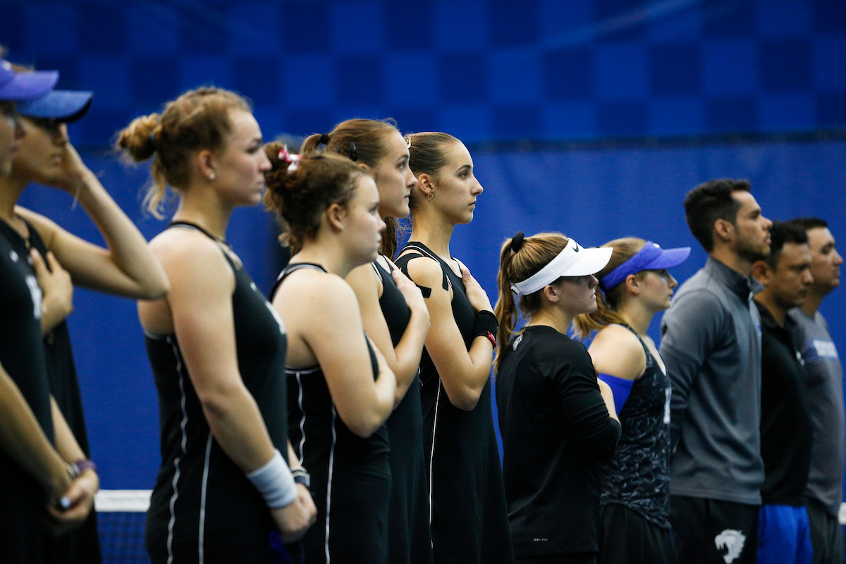 Team.

Women's Tennis comes out on top of Mississippi State on Senior Day.


Photo by Isaac Janssen | UK Athletics