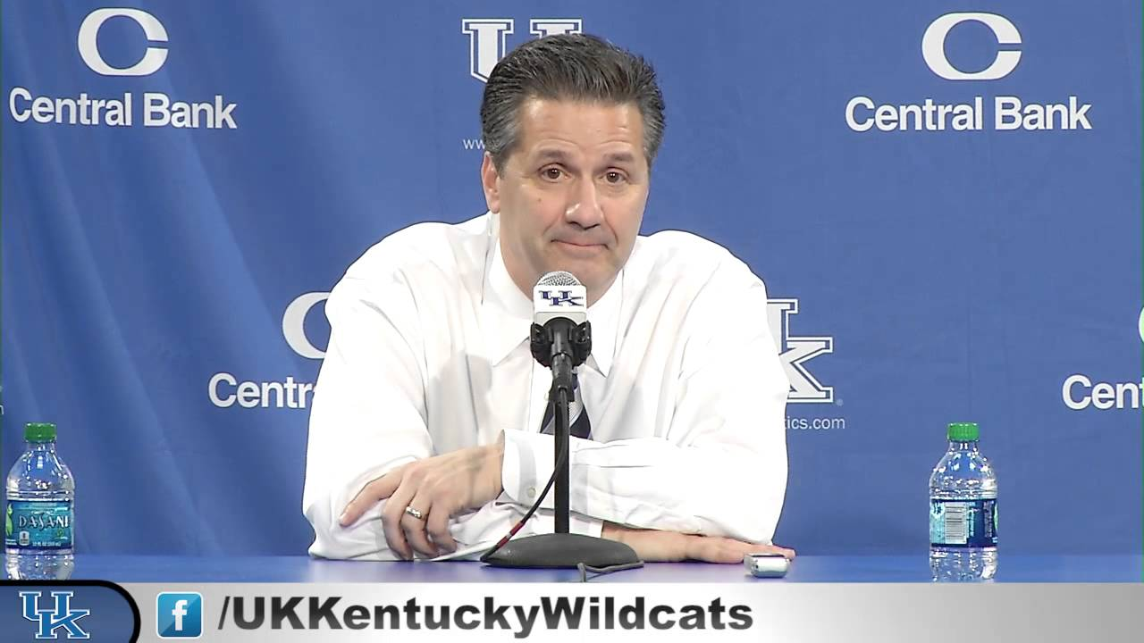 Kentucky Wildcats TV: Coach Calipari Samford Postgame