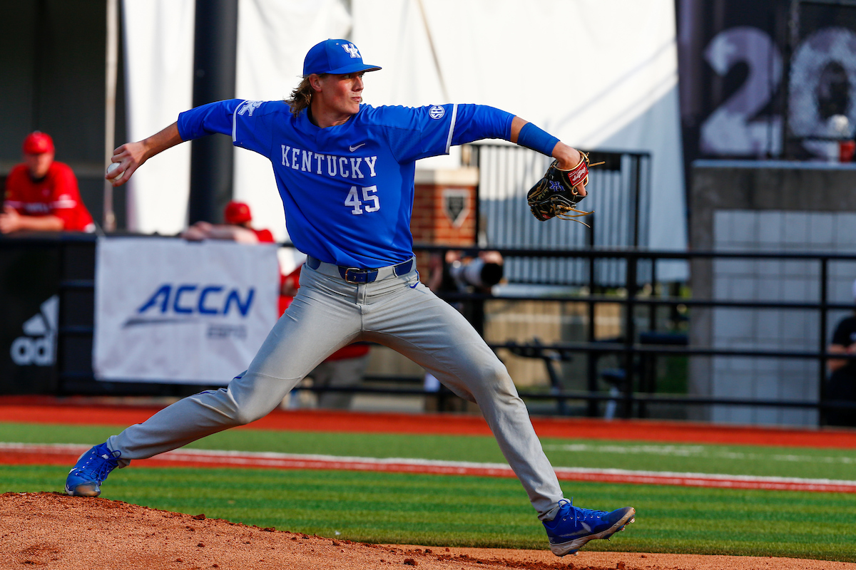 Holt Jones. 

Kentucky beats Louisville, 11-7. 

Photo By Barry Westerman | UK Athletics