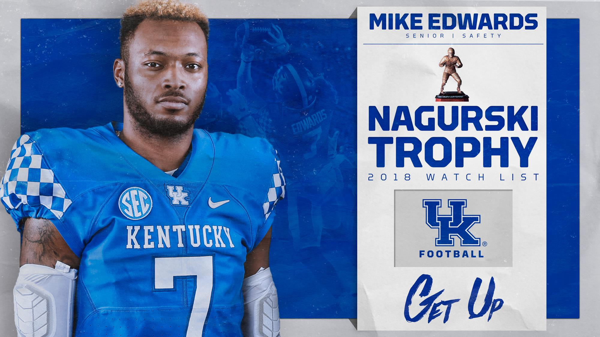 Mike Edwards Named to Bronko Nagurski Trophy Watch List