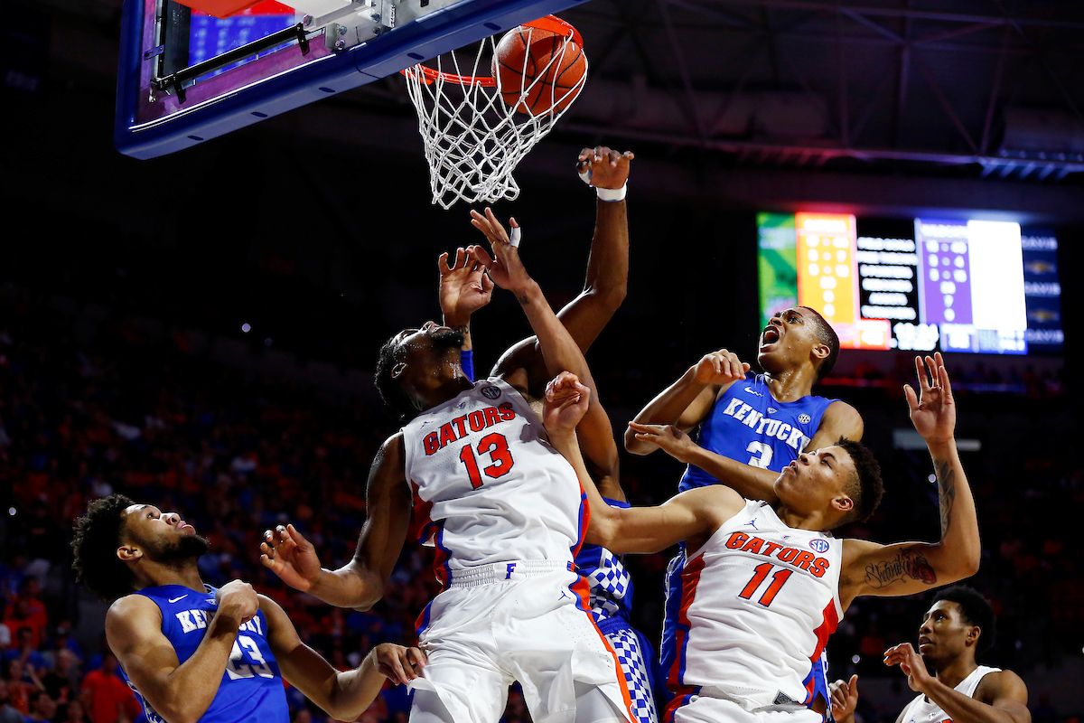 EJ Montgomery. Keldon Johnson.

Kentucky men's basketball beat Florida 65-54.

Photo by Quinn Foster | UK Athletics