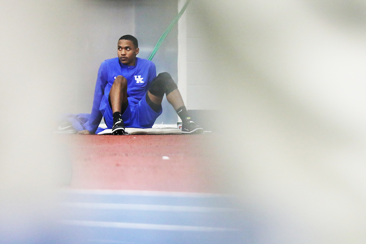 Rahman Minor.

Day One of Jim Greene Invitational.

Photo by Quinn Foster | UK Athletics