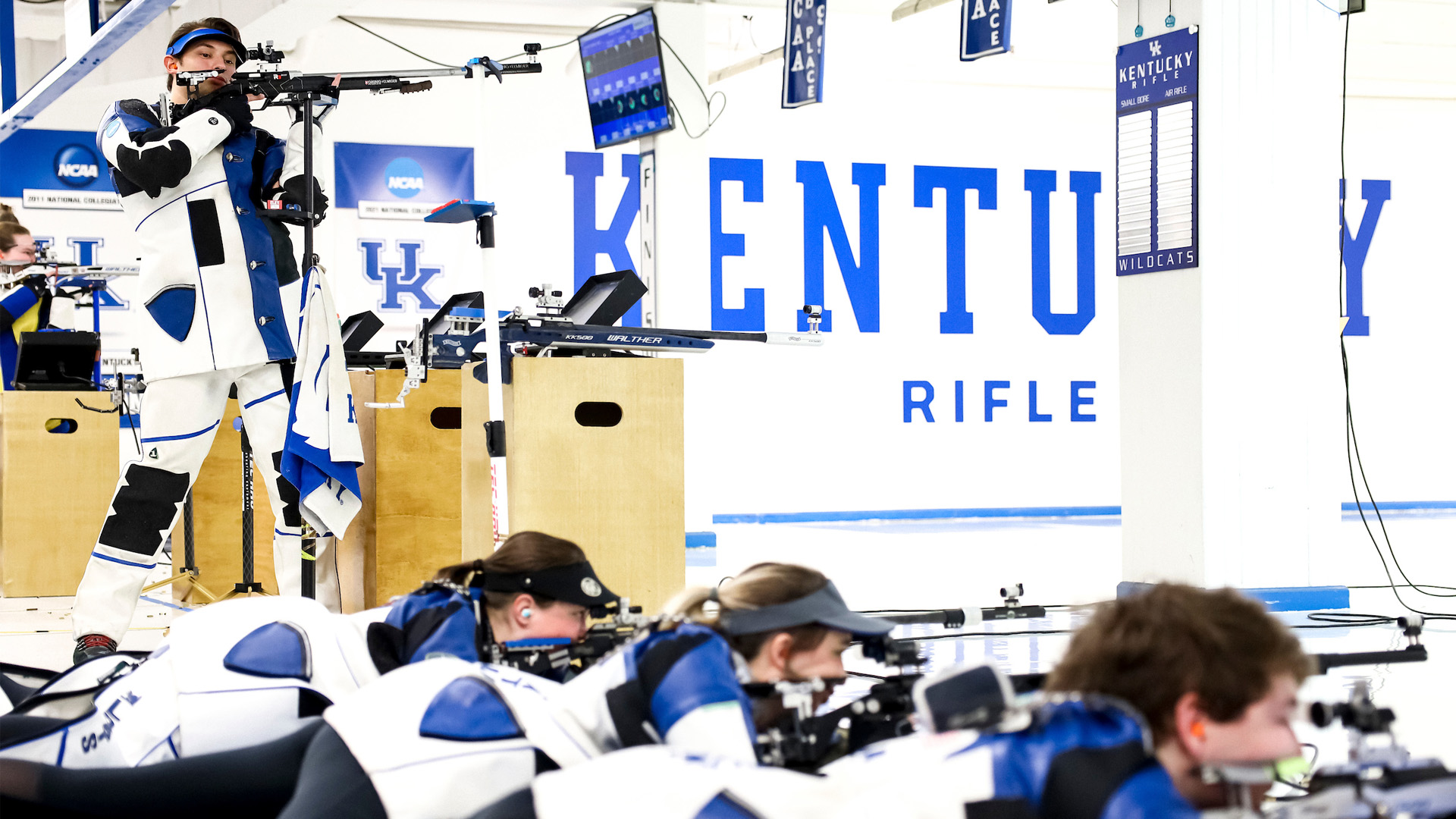 Rifle Honors Seniors, Posts 4716 NCAA Qualifying Score