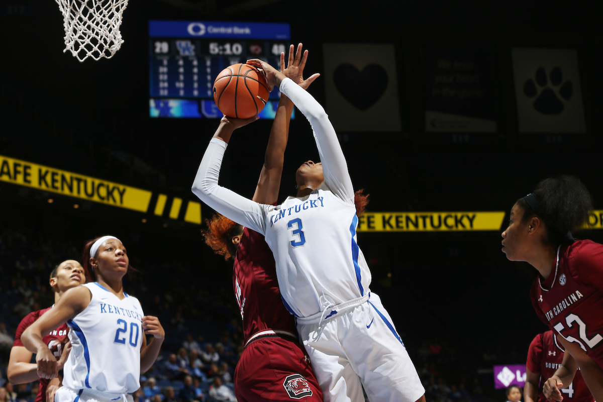 Keke McKinney

The University of Kentucky women's basketball team falls to South Carolina on Sunday, January 21, 2018 at Rupp Arena. 

Photo by Britney Howard | UK Athletics