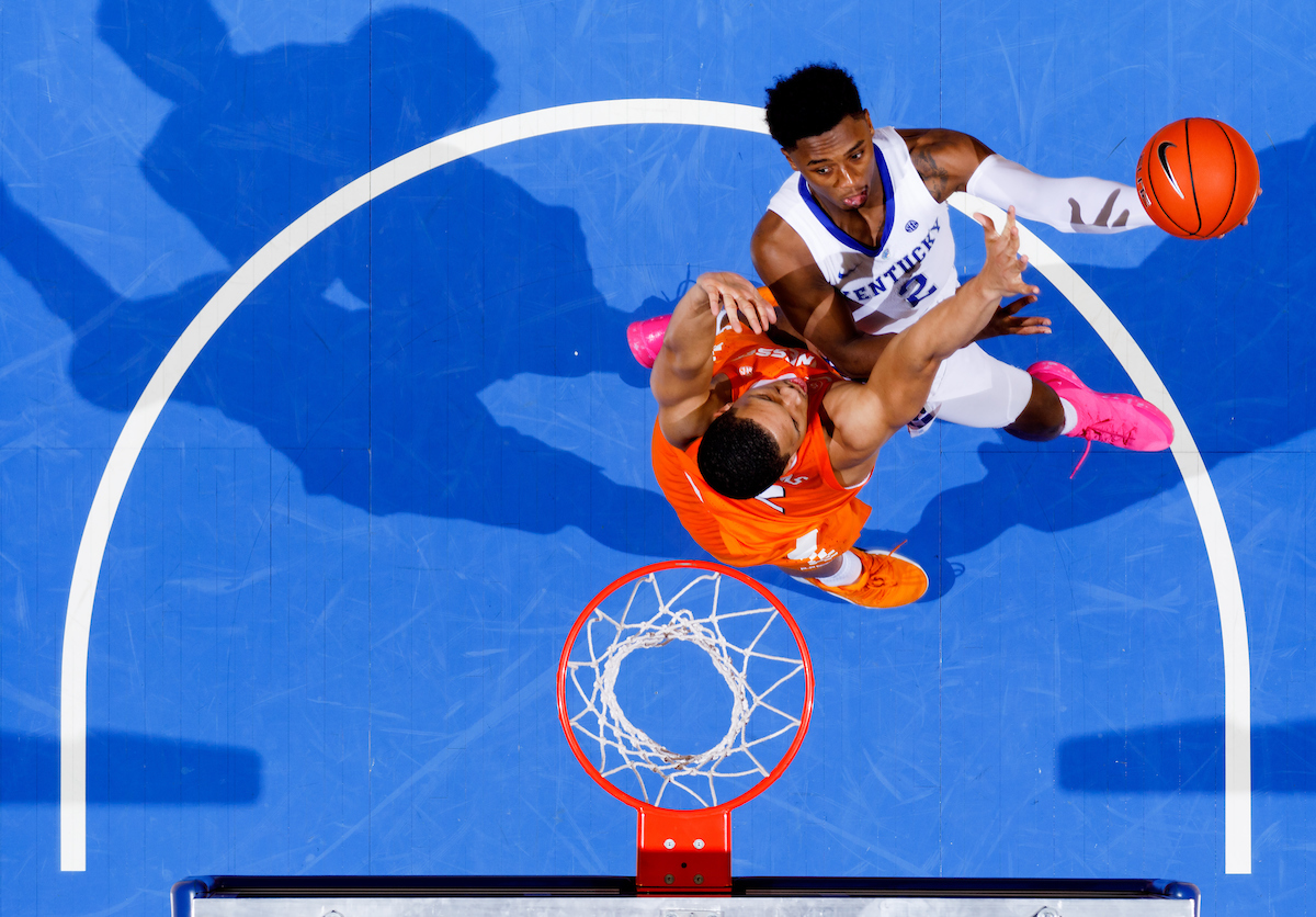 Ashton Hagans.


Kentucky beat Tennessee 86-69.

Photo by Elliott Hess | UK Athletics