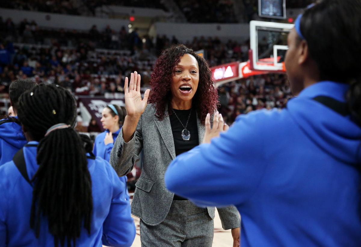 Kyra Elzy
The UK Women's Basketball team falls to Mississippi State. 

Photo by Britney Howard  | UK Athletics