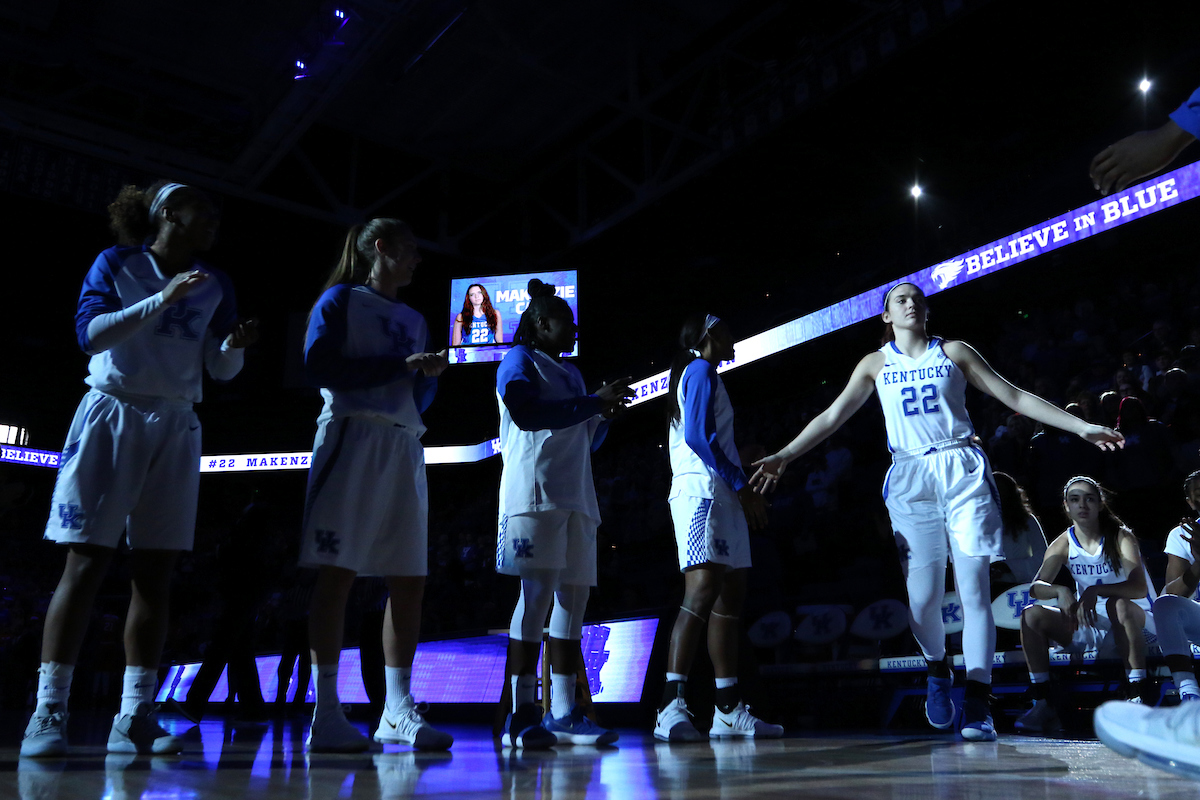 Makenzie Cann.

The University of Kentucky women's basketball team falls to Tennessee on Sunday, December 31, 2017 at Rupp Arena. 

Photo by Quinn Foster I UK Athletics