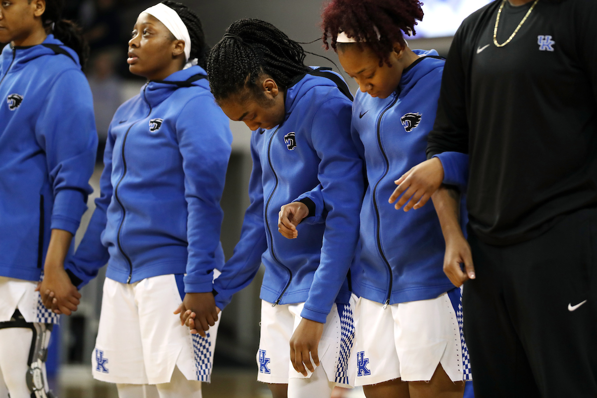 Taylor Murray

The UK women's basketball team falls to Texas A&M on Thursday, November 28, 2019.

Photo by Britney Howard | UK Athletics