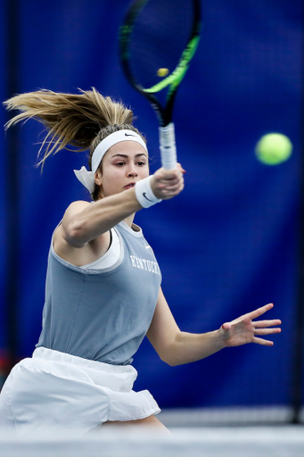 Carla Girbau.

Kentucky women’s tennis beat ETSU 4-3. 

Photos by Chet White | UK Athletics