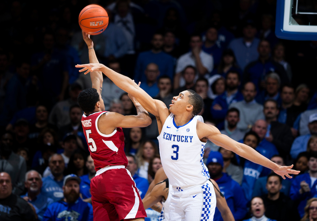 Keldon Johnson.

Kentucky beat Arkansas 70-66.

Photo by Chet White | UK Athletics