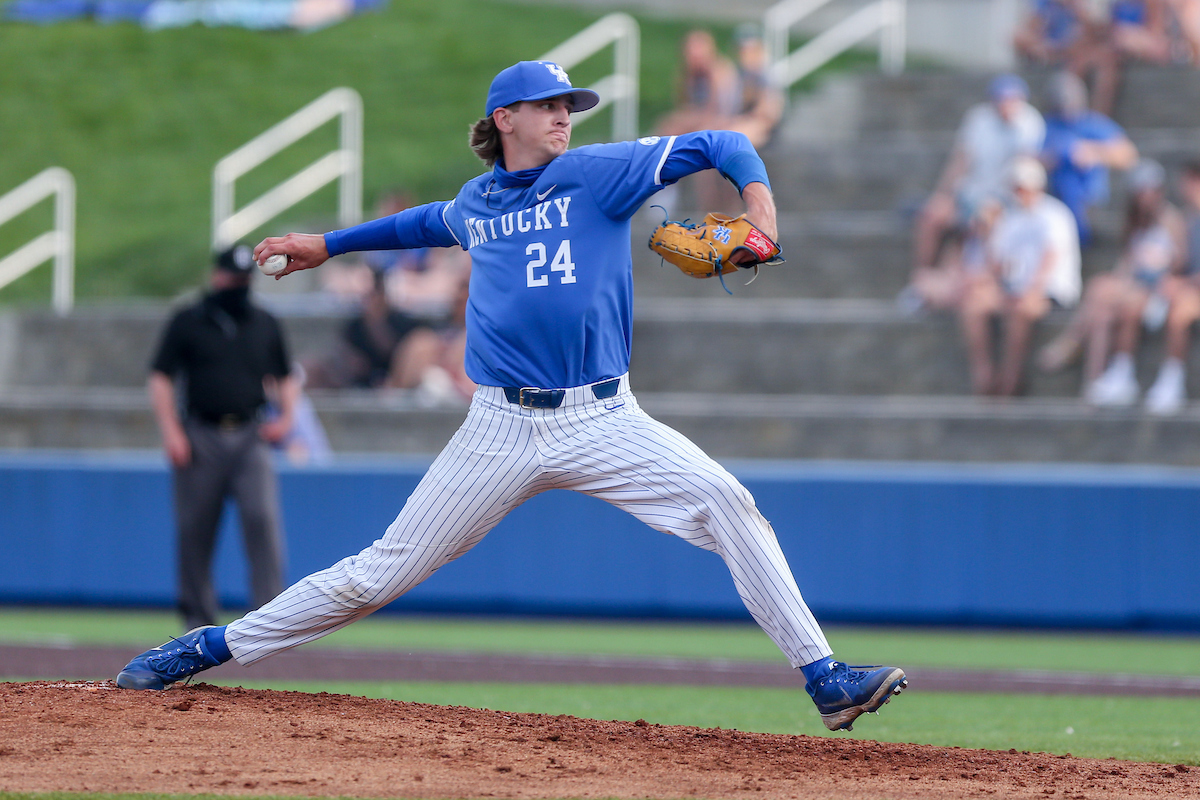Ryan Hagenow.

Kentucky beats EKU 7 - 6.

Photo by Sarah Caputi | UK Athletics