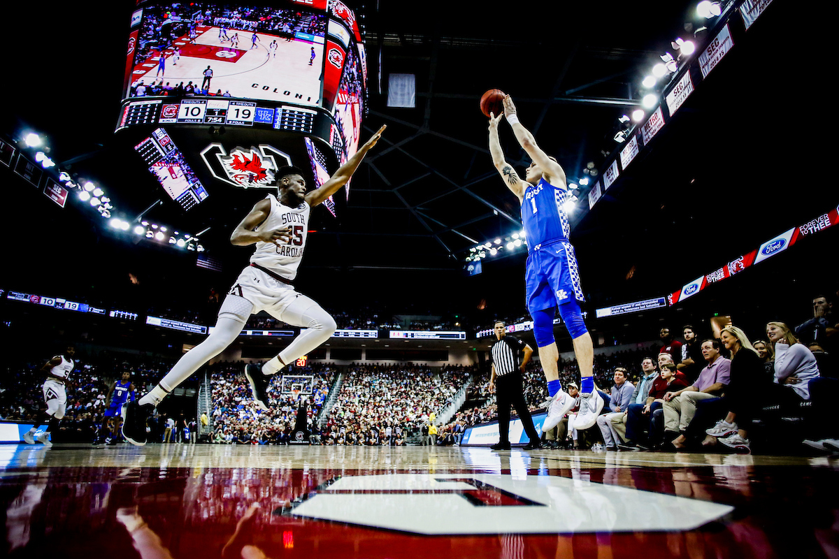 Nate Sestina. 

Kentucky falls to South Carolina, 81-78.


Photo by Chet White | UK Athletics