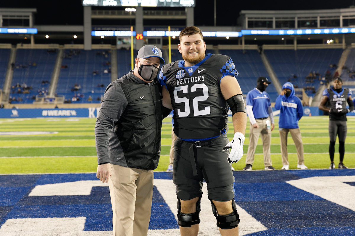 DRAKE JACKSON.

Kentucky beats South Carolina, 41-18.

Photo by Elliott Hess | UK Athletics