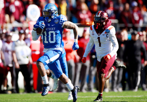 AJ Rose
UK Wins the Belk Bowl, 37-30

Photo by Britney Howard | Staff