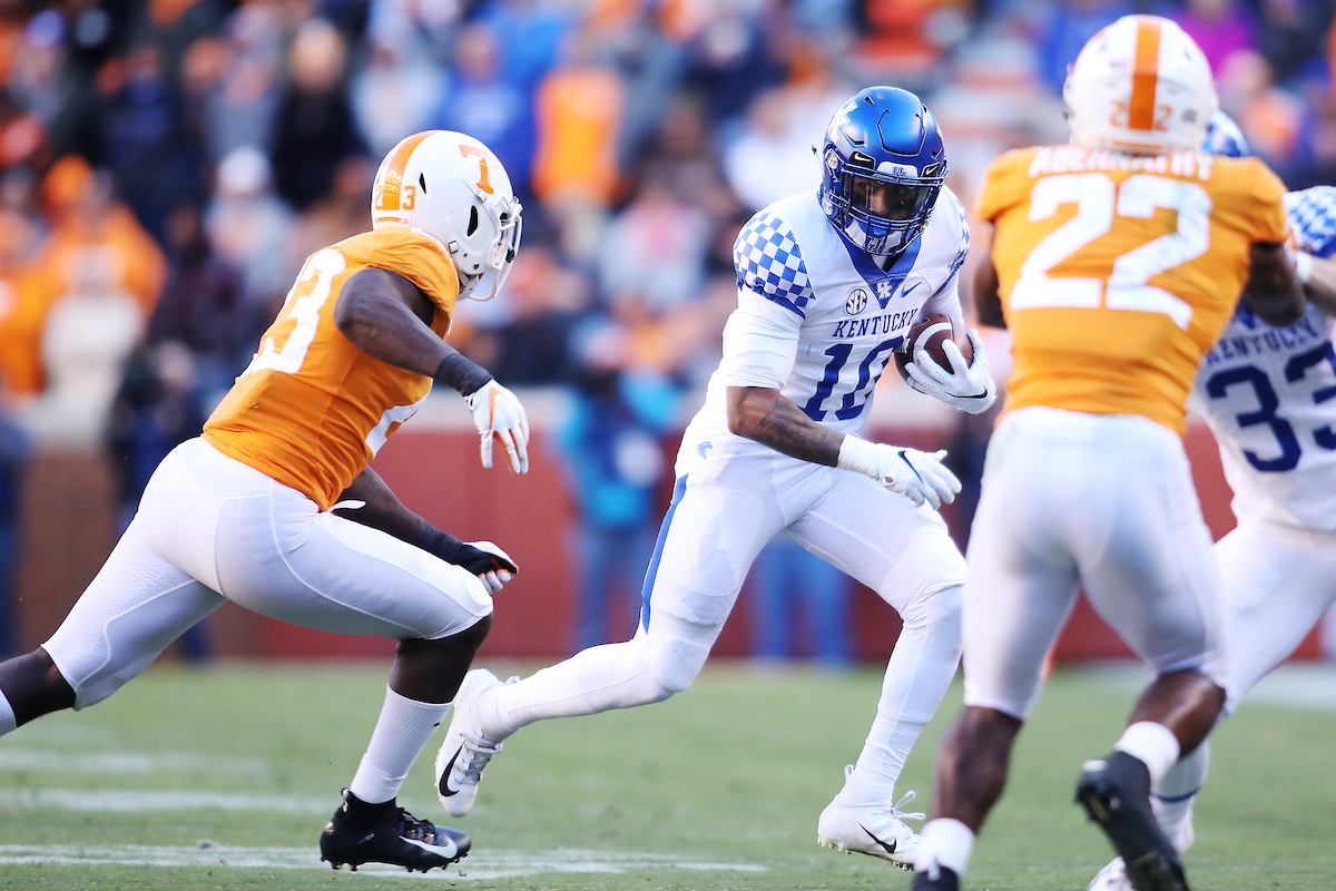 Benny Snell

Football falls to Tennessee 24-7.

Photo by Quinn Foster.