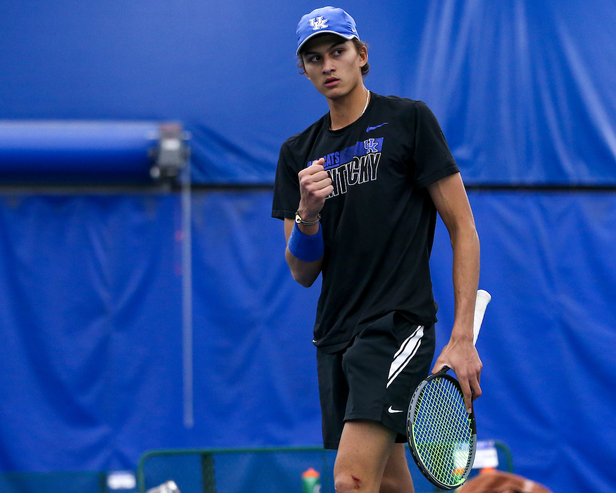 Alexandre Leblanc.

Kentucky defeats South Carolina 4-2.

Photo by Grace Bradley | UK Athletics