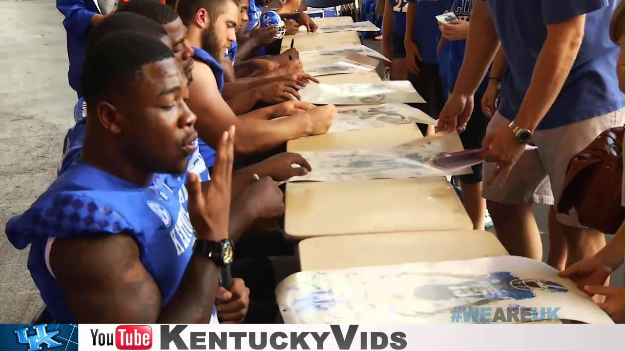 Kentucky Wildcats TV: Jojo Kemp Reports from Fan Day