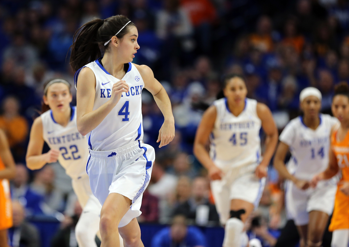 Maci Morris

The University of Kentucky women's basketball team falls to Tennessee on Sunday, December 31, 2017 at Rupp Arena. 

Photo by Britney Howard | UK Athletics