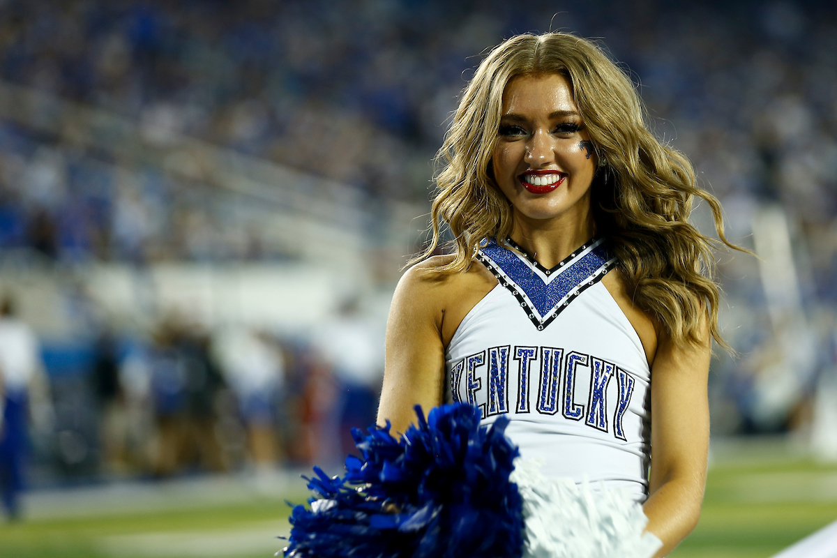 Kennedy Grieman.

UK beat LSU 42-21.

Photo by Grace Bradley | UK Athletics