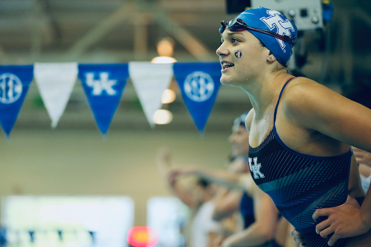 Bailey Bonnett.

2019 Blue-White meet.

Photo by Noah J. Richter | UK Athletics