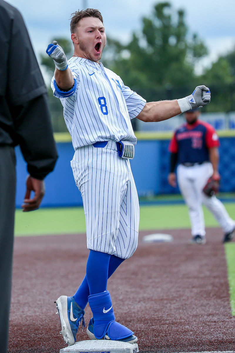 Kirk Liebert.

Kentucky defeats Dayton 14 - 3.

Photo by Sarah Caputi | UK Athletics