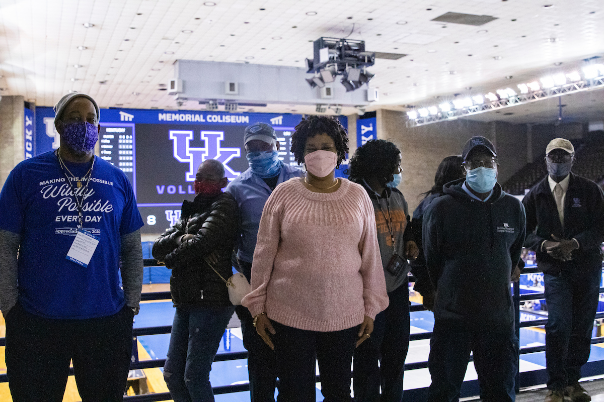 Gwen Ross. Hidden Figures Honor.

Kentucky sweeps LSU 3-0.

Photo by Grace Bradley | UK Athletics