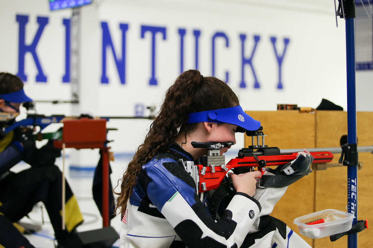 Mary Tucker.

Kentucky defeats Murray and Morehead.

Photo by Hannah Phillips | UK Athletics