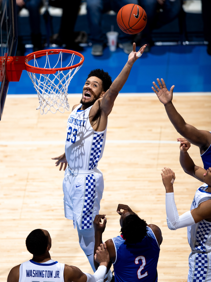 EJ Montgomery.

Kentucky beat Tennessee State, 77-62.


Photo by Elliott Hess | UK Athletics